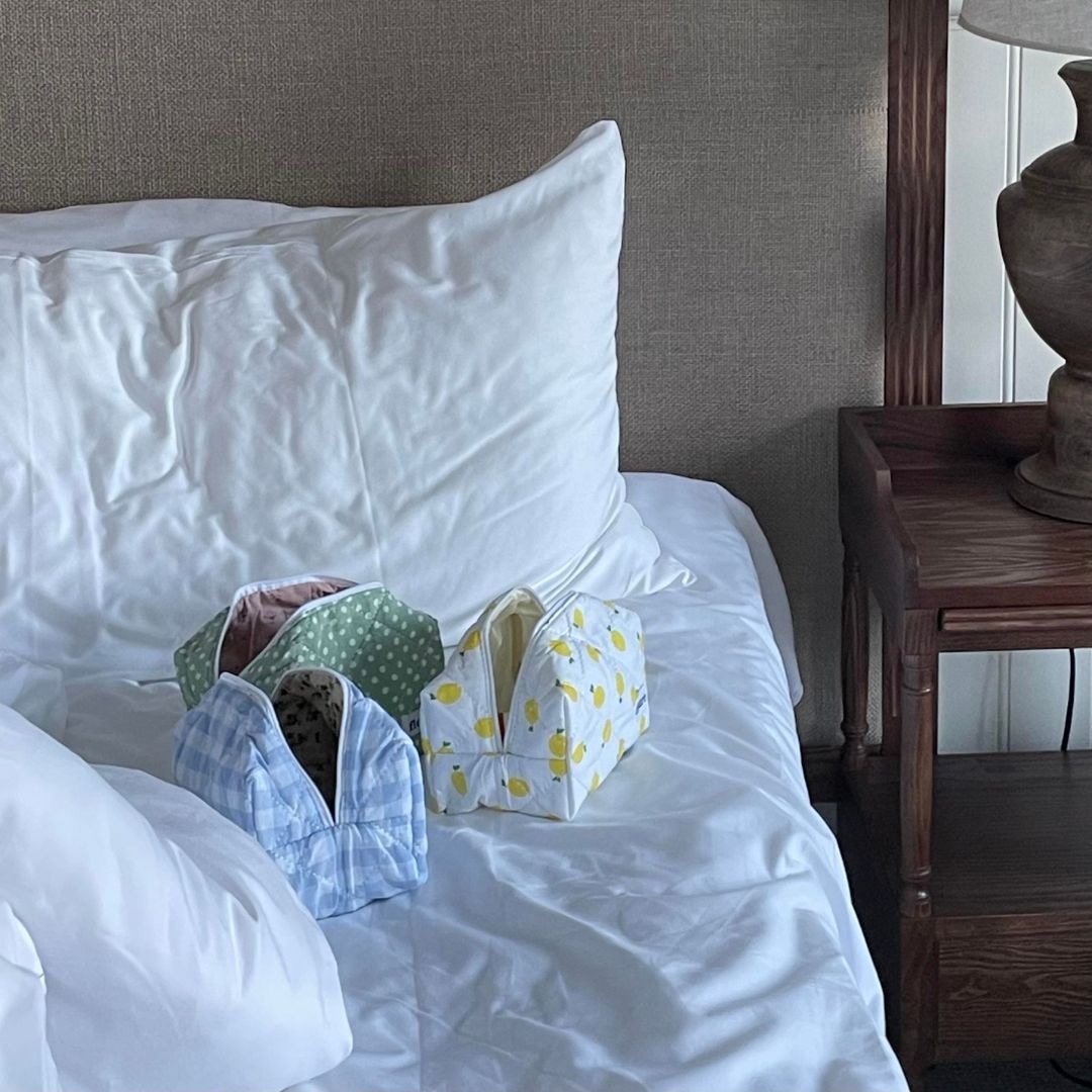 KOSMETIKTASKE - VIOLA - SMALL