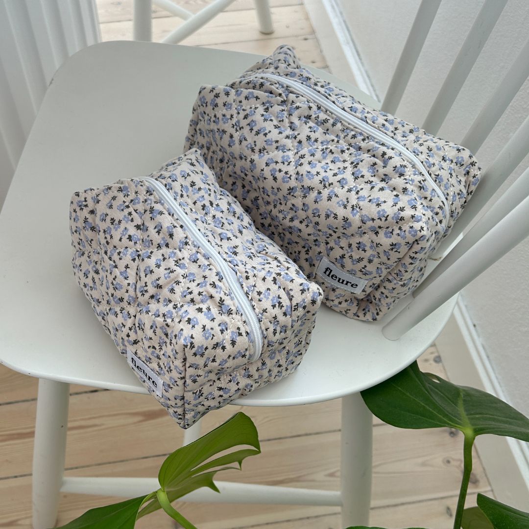 KOSMETIKTASKE SÆT - VERA - LARGE + SMALL