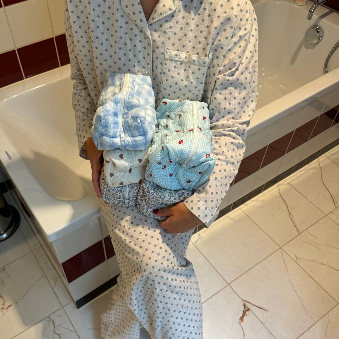 COSMETIC BAG - LILLIE - LARGE